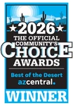 2026 Best of the Desert winner badge