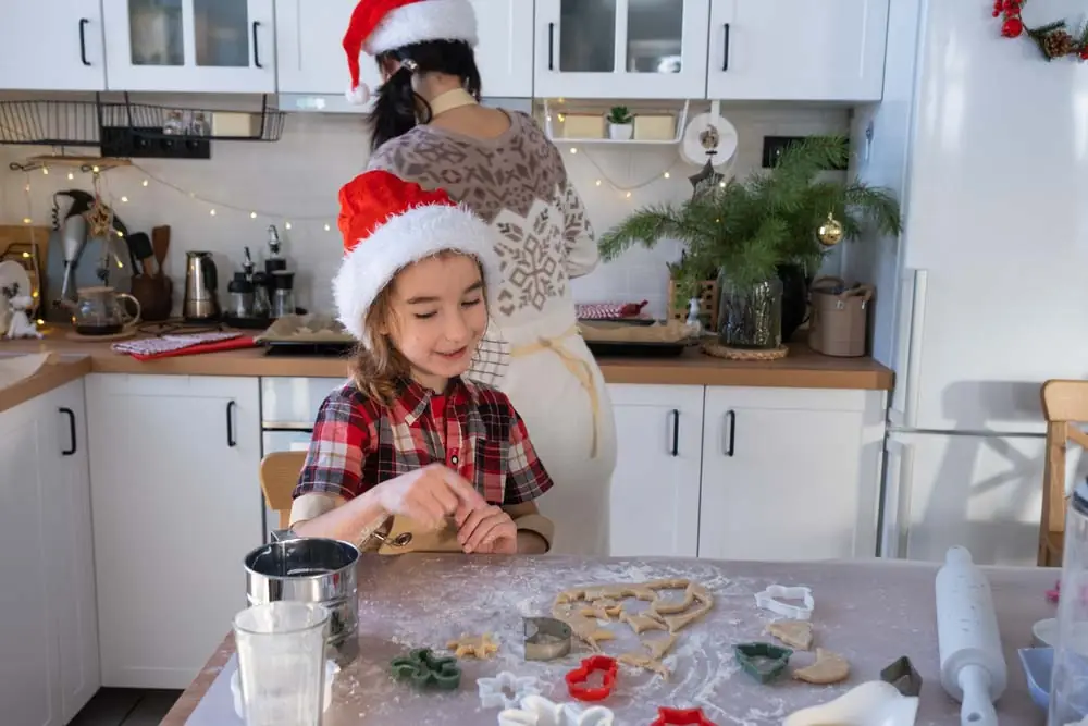 kitchen holiday prep