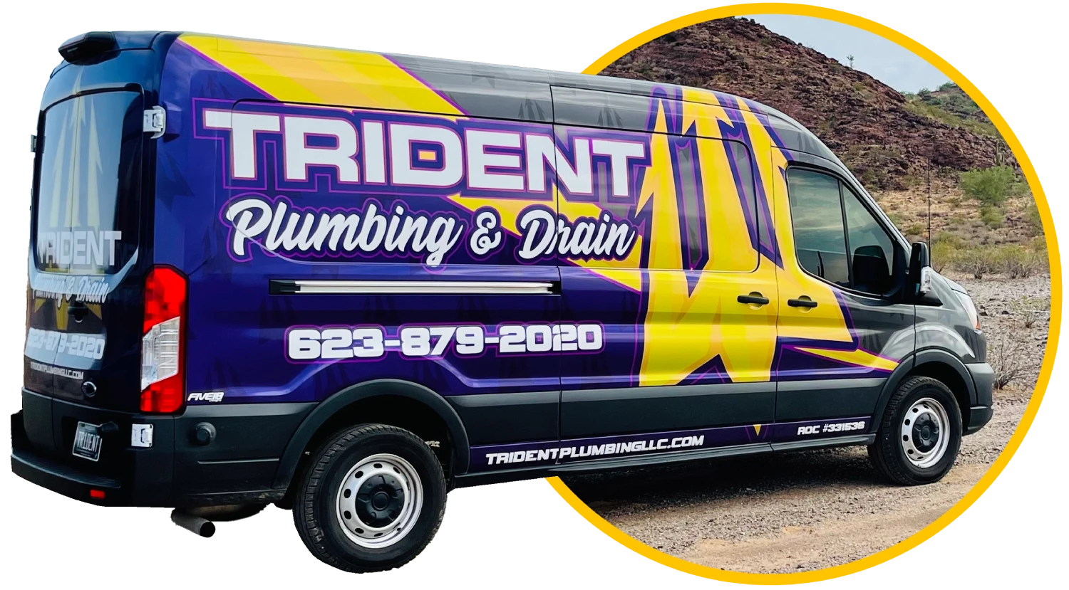 Trident Plumbing and Drain Van