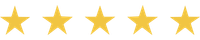 5 golden stars