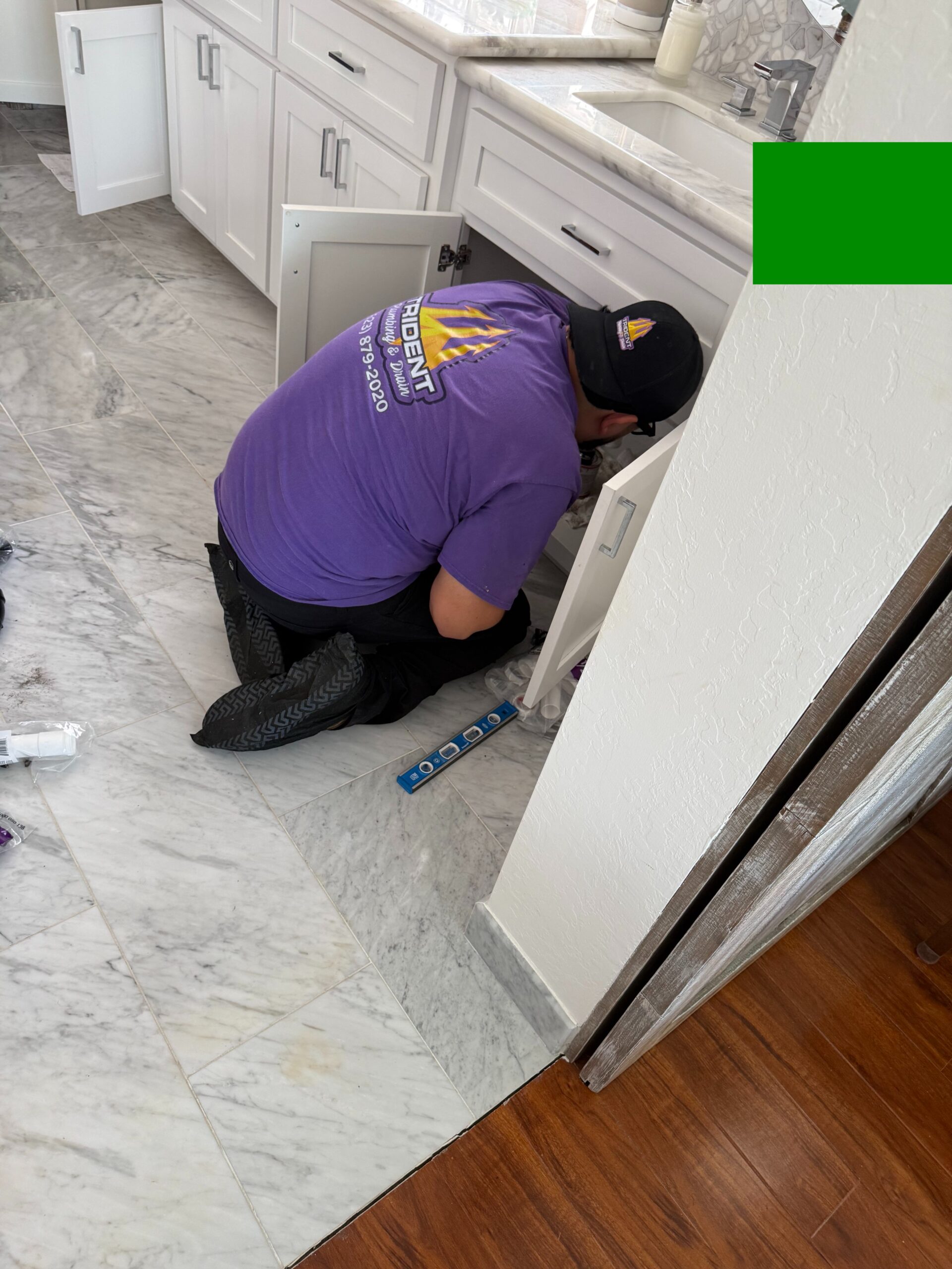 Residential plumbing maintenance