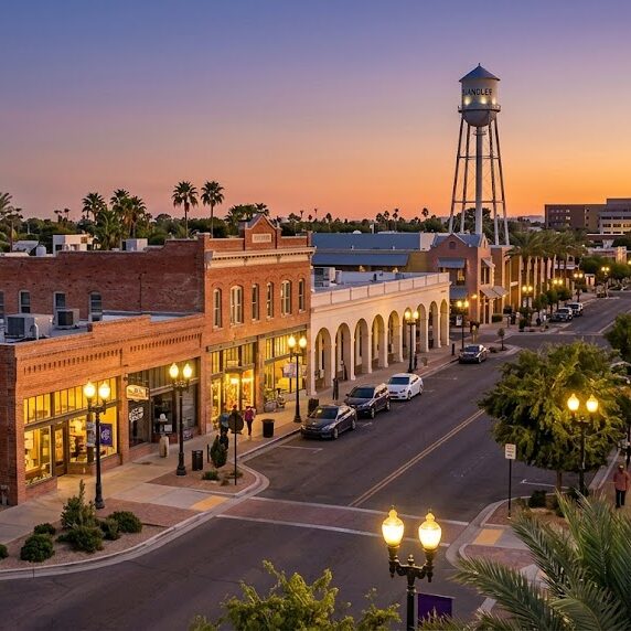 Downtown image of Chandler, AZ