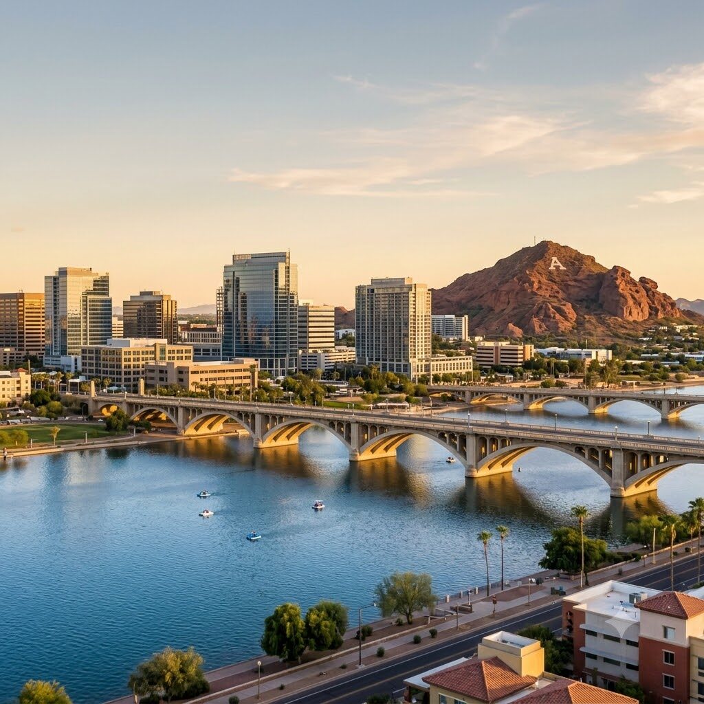 Ariel image of Tempe, AZ