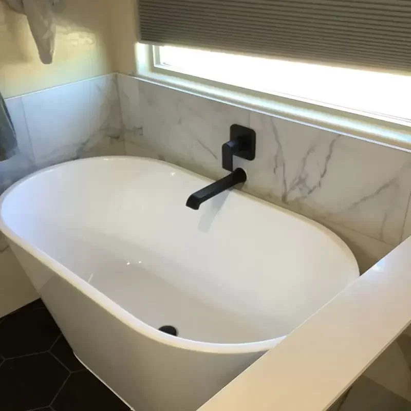 bathroom tub installation