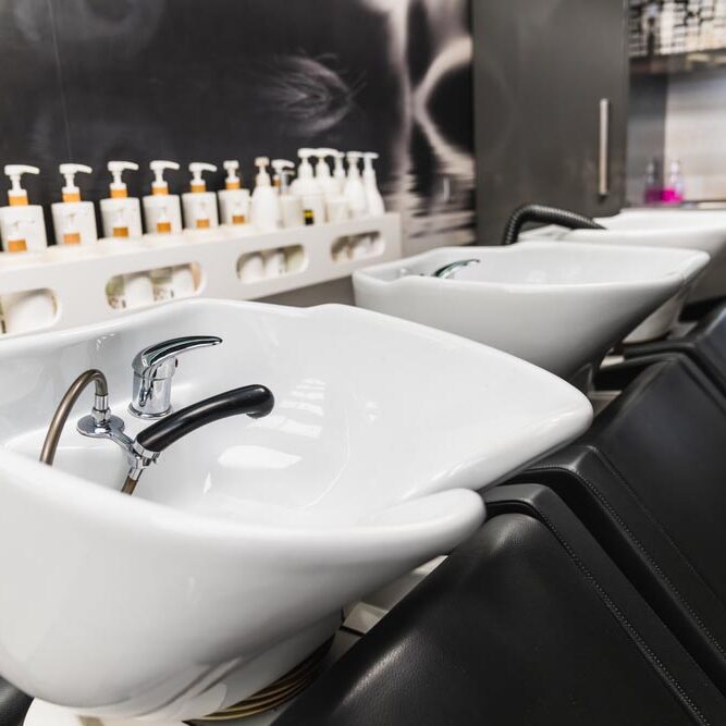salon wash basin