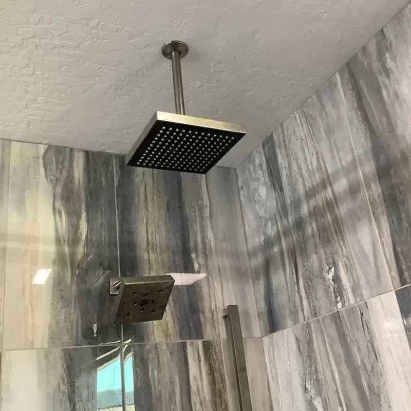 shower head installation