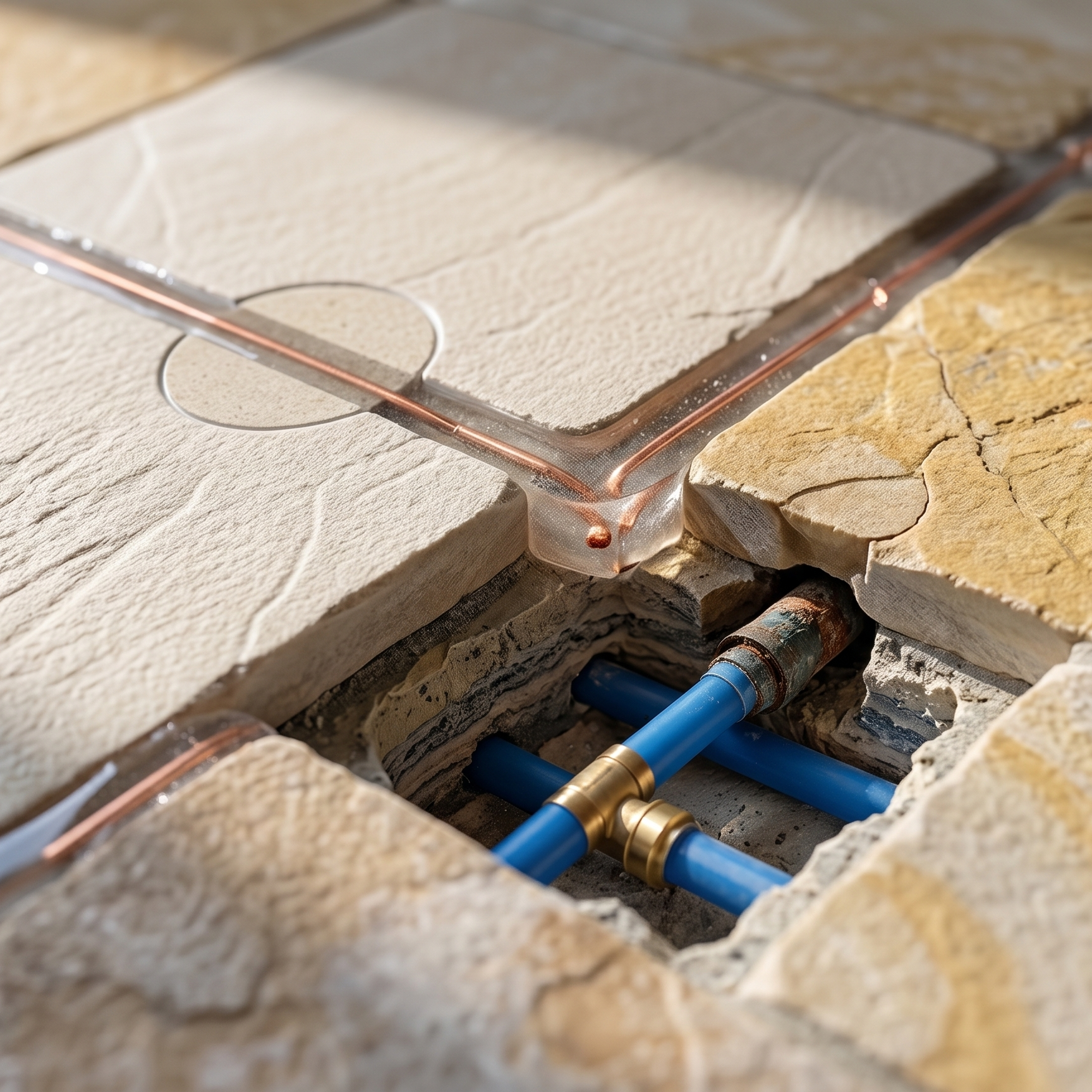 slab leak detection