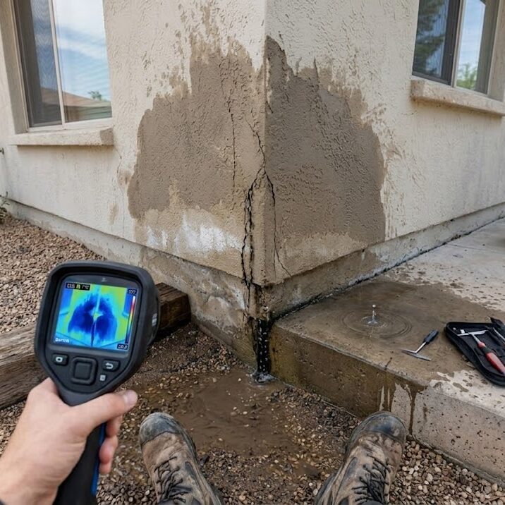 slab leak repair Mesa AZ