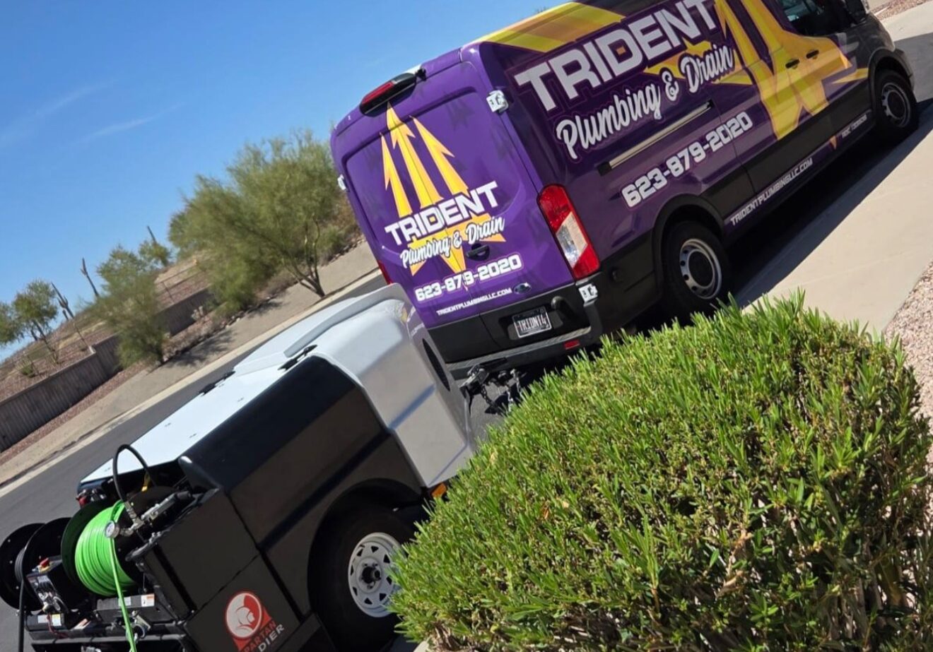 van with jetter hooked up